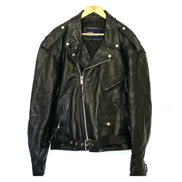 Other - Black leather jack, Lucky Leather Inc.